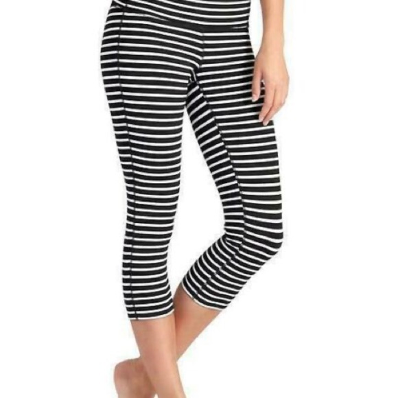 Athleta stripe chaturanga capri legging sz.XXS - Picture 1 of 5